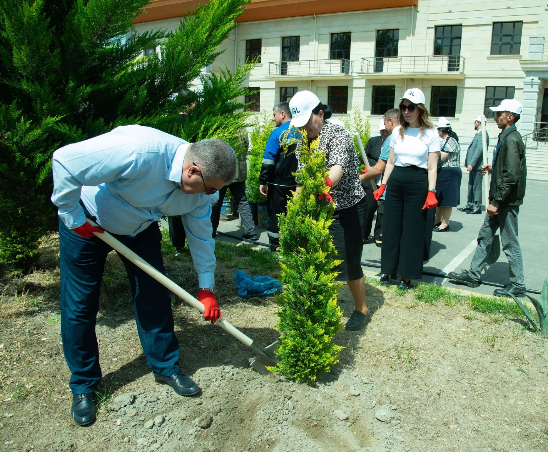 GL organizes a tree-planting event to integrate eco-friendly practices