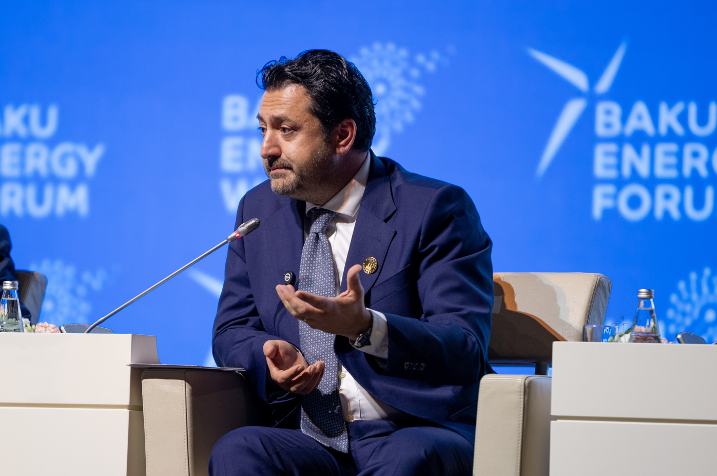 GL Group's Head of Technical Functions Murad Guliyev speaks at the 31st Baku Energy Forum